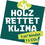 Holz rettet Klima