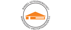 Logo Bundes-Gütegemeinschaft Montagebau und Fertighäuser e. V.